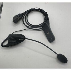 UAYESOK D Shape Multi Pin Walkie Talkie Earpiece with Boom Mic for Motorola XPR6